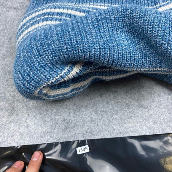 Old Navy sweater womens XL knit Lagenlook boho stripe cottage comfy cozy preppy - Picture 9 of 9